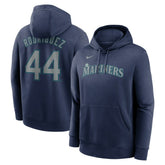 Julio Rodríguez Seattle Mariners Nike Player Name & Number Club Fleece Pullover Hoodie - MLB Hoodies