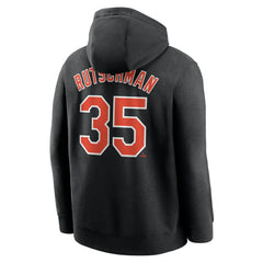 Adley Rutschman Baltimore Orioles Nike Player Name & Number Club Pullover Hoodie - MLB Hoodies