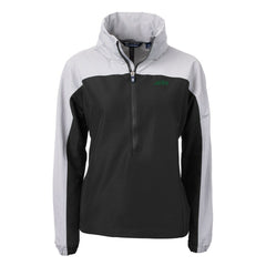 New York Jets Cutter & Buck Women's Primary Logo Charter Eco Recycled Half-Zip Hoodie Anorak Jacket | NFL US