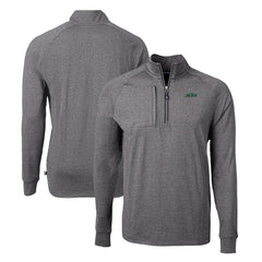 New York Jets Cutter & Buck Primary Logo Adapt Eco Knit Quarter-Zip Top | NFL Outlet