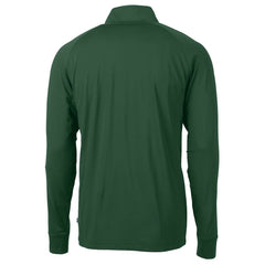 New York Jets Cutter & Buck Helmet Adapt Eco Knit Stretch Recycled Quarter-Zip Top | NFL Hot