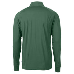 New York Jets Cutter & Buck Primary Logo Adapt Eco Knit Stretch Recycled Quarter-Zip Top | NFL Outlet
