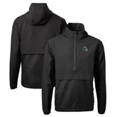 New York Jets Cutter & Buck Helmet Charter Eco Recycled Half-Zip Anorak Jacket | NFL Sale