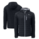 New York Jets Cutter & Buck Monochromatic Logo Rainier PrimaLoft Eco Full-Zip Hybrid Jacket | NFL On sale