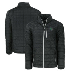 New York Jets Cutter & Buck Big & Tall Helmet Rainier PrimaLoft Eco Insulated Full-Zip Puffer Jacket | NFL Outlet