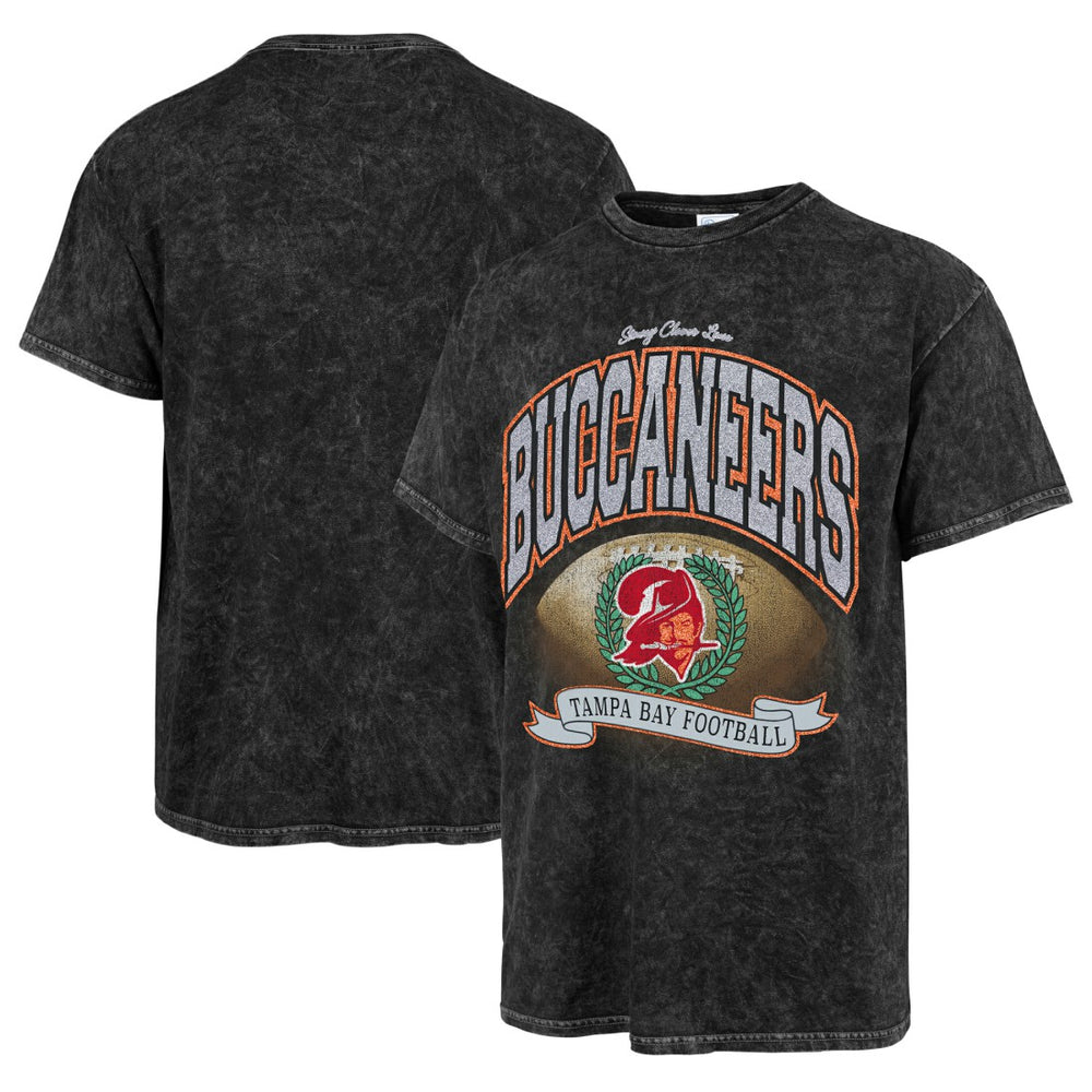 Tampa Bay Buccaneers Stoney Clover Lane x '47 Women's Glitter Rocker Retro Tubular T-Shirt | NFL Outlet