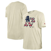 Athletics New Era Americana Flag Fill T-Shirt - MLB T-shirts