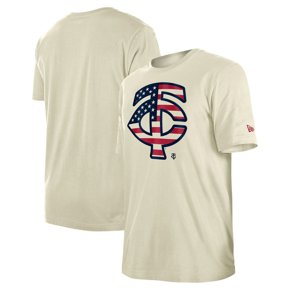 Minnesota Twins New Era Americana Flag Fill T-Shirt - MLB T-shirts