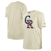 Colorado Rockies New Era Americana Flag Fill T-Shirt - MLB T-shirts