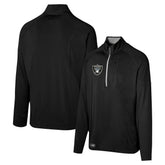 Las Vegas Raiders Grind Iron Quarter-Zip Top | NFL Outlet