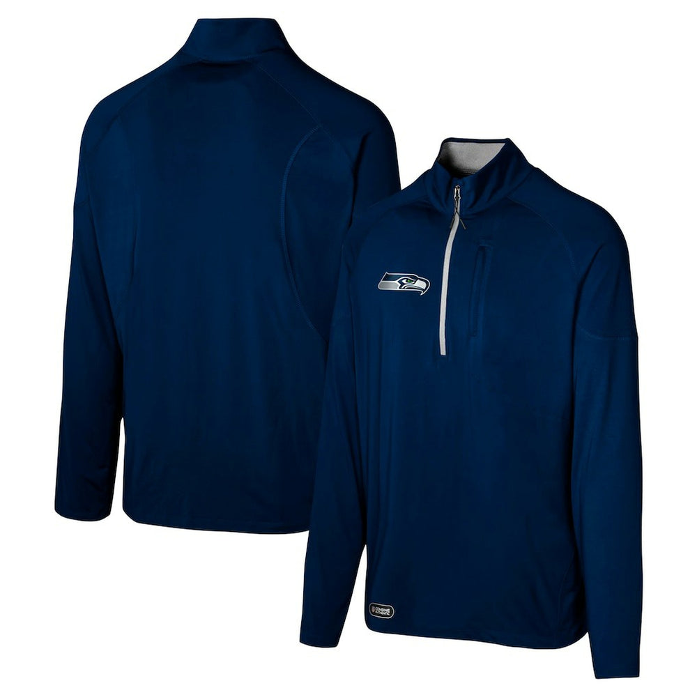 Seattle Seahawks Grind Iron Quarter-Zip Top | NFL New