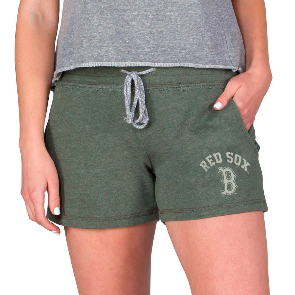 Boston Red Sox Concepts Sport Women's Mainstream French Terry Tri-Blend Shorts - MLB Shorts