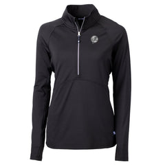 New York Yankees Cutter & Buck Women's Adapt Eco Knit Stretch Recycled Half-Zip DryTec Top - MLB Tops