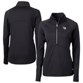 Cleveland Guardians Cutter & Buck Women's Adapt Eco Knit Stretch Recycled Half-Zip DryTec Top - MLB Tops