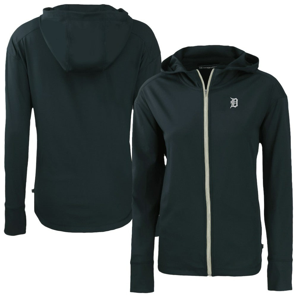 Detroit Tigers Cutter & Buck Women's Daybreak Eco Recycled Full-Zip Hoodie - MLB Hoodies