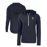 Minnesota Twins Cutter & Buck Women's Daybreak Eco Recycled Half-Zip Hoodie - MLB Hoodies