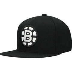 Boston Bruins Mitchell & Ness Team Snapback Hat - NHL Hats