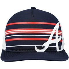 Atlanta Braves New Era A-Frame Trucker 9FIFTY Snapback Hat - MLB Hats