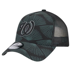 Washington Nationals New Era 9FORTY A-Frame Trucker Adjustable Hat - MLB Hats