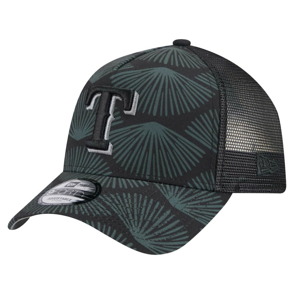 Texas Rangers New Era 9FORTY A-Frame Trucker Adjustable Hat - MLB Hats
