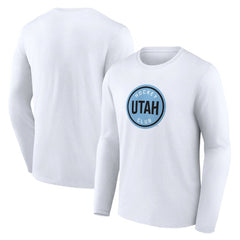 Utah Mammoth Fanatics Draft Logo Long Sleeve T-Shirt - NHL T-shirts