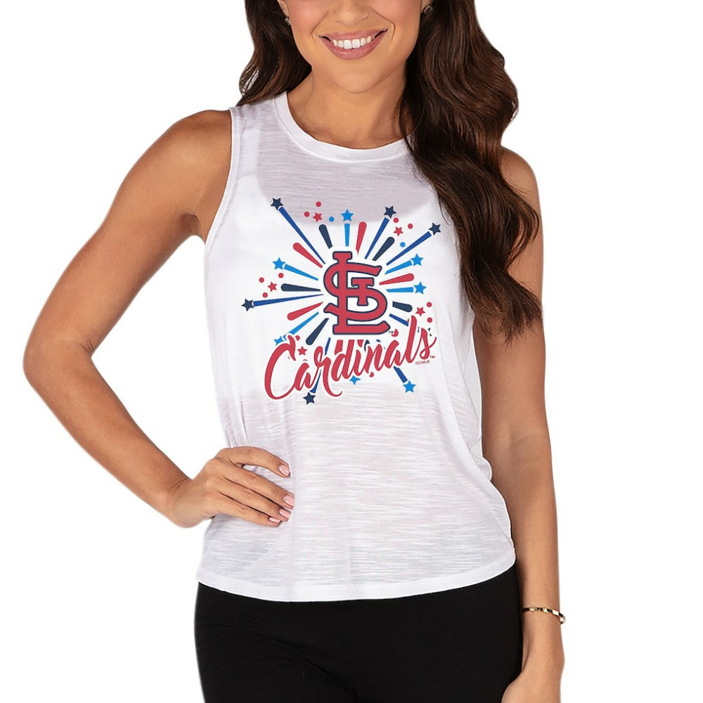 St. Louis Cardinals Concepts Sport Women's Infuse Tank Top - MLB Tanks