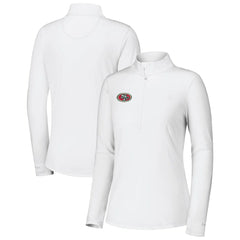 San Francisco 49ers Women's Sport Playa Vista IslandZone Quarter-Zip Jacket | NFL US