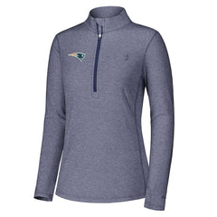 New England Patriots Women's Sport Playa Vista IslandZone Quarter-Zip Jacket | NFL Discount