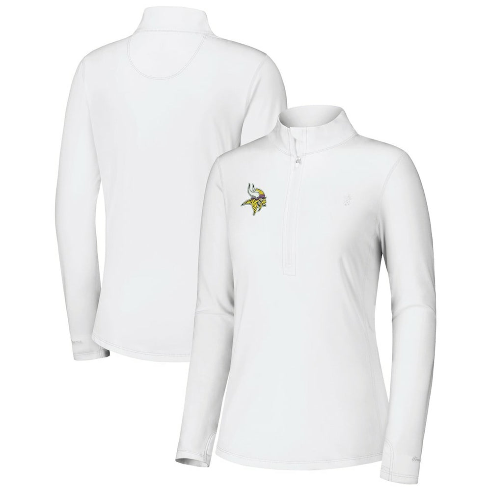 Minnesota Vikings Women's Sport Playa Vista IslandZone Quarter-Zip Jacket | NFL Hot
