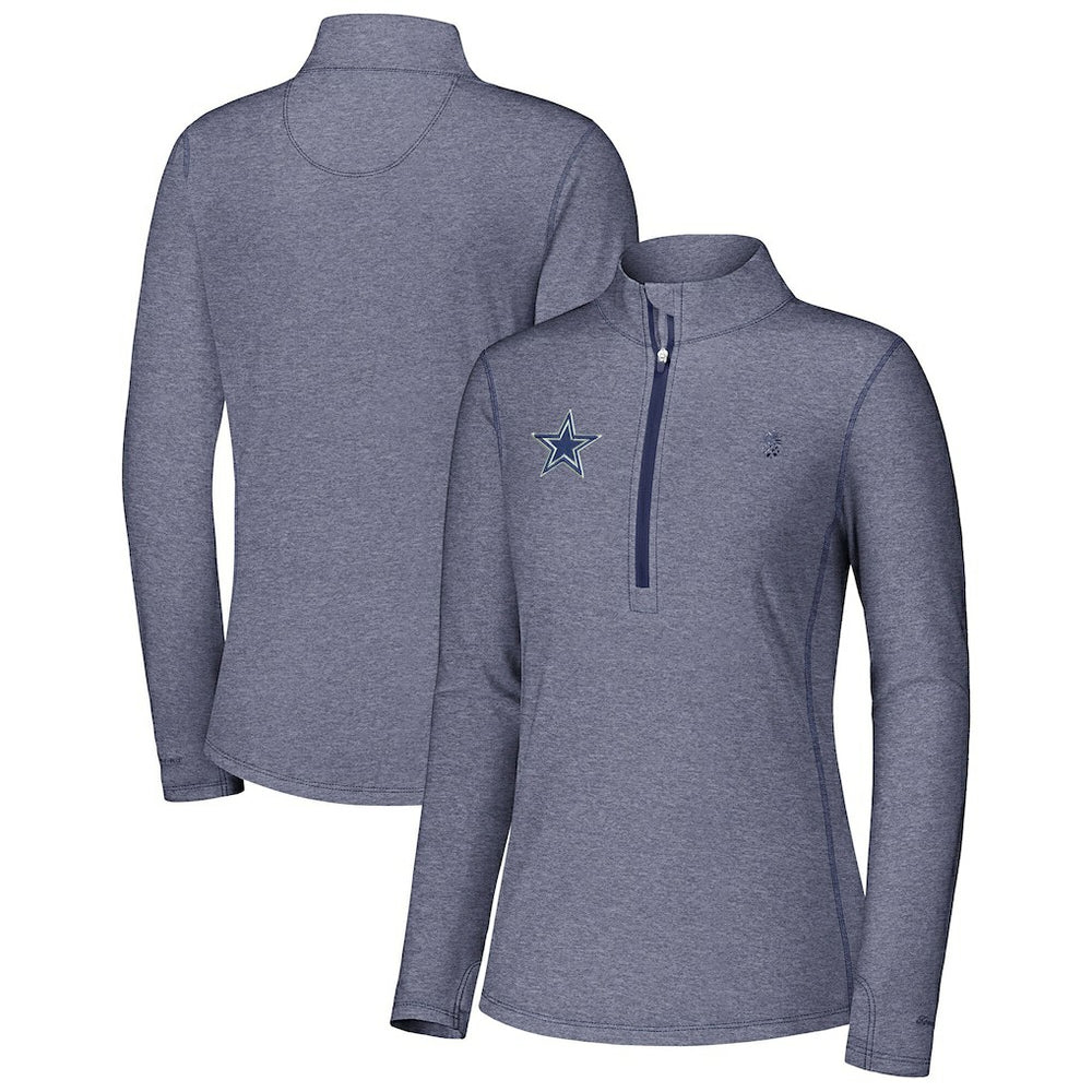 Dallas Cowboys Women's Sport Playa Vista IslandZone Quarter-Zip Jacket | NFL Sale