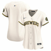 Milwaukee Brewers Nike Women's Home Limited Jersey - MLB Jerseys