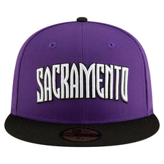 Purple/Black Sacramento Kings 2024/25 Classic Edition Jersey Hook 59FIFTY Fitted Hat | NBA
