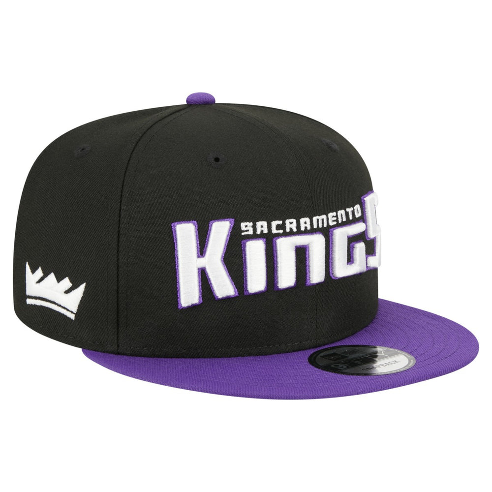 Black/Purple Sacramento Kings Jersey Hook Statement Edition 9FIFTY Snapback Hat | NBA