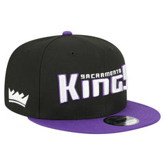 Black/Purple Sacramento Kings Jersey Hook Statement Edition 9FIFTY Snapback Hat | NBA