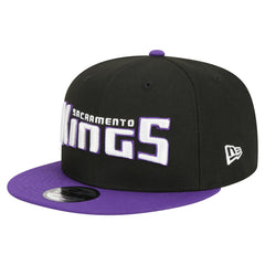 Black/Purple Sacramento Kings Jersey Hook Statement Edition 9FIFTY Snapback Hat | NBA