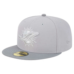 Miami Dolphins Iron Cloud 59FIFTY Fitted Hat | NFL New