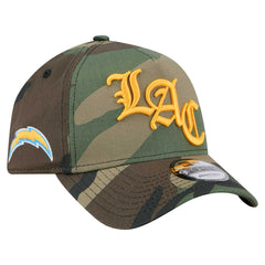 Los Angeles Chargers Mystic Camo A-Frame 9FORTY Adjustable Hat | NFL US