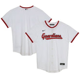 Cleveland Guardians Preschool Home Blank Replica Jersey - MLB Jerseys