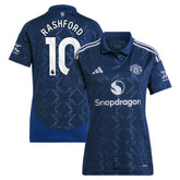 Marcus Rashford Manchester United Women's 2024/25 Away Replica Player Jersey