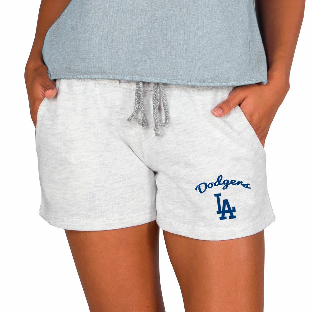Los Angeles Dodgers Concepts Sport Women's Mainstream French Terry Tri-Blend Shorts - MLB Shorts