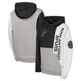 Black San Antonio Spurs Youth Splash Pullover Hoodie | NBA