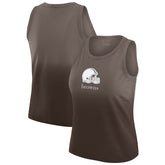 Cleveland Browns WEAR by Erin Andrews x Gracie Hunt Women's Ombre Tank Top | NFL Sale