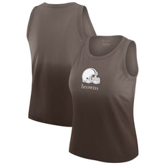 Cleveland Browns WEAR by Erin Andrews x Gracie Hunt Women's Ombre Tank Top | NFL Sale