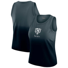 Chicago Bears WEAR by Erin Andrews x Gracie Hunt Women's Ombre Tank Top | NFL Discount
