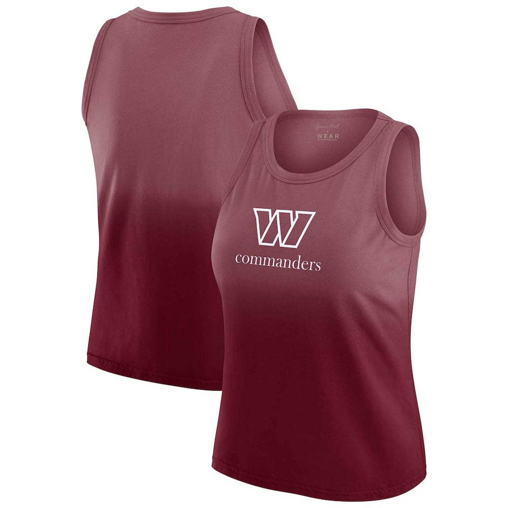 Washington Commanders WEAR by Erin Andrews x Gracie Hunt Women's Ombre Tank Top | NFL Online