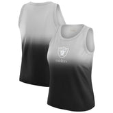Las Vegas Raiders WEAR by Erin Andrews x Gracie Hunt Women's Ombre Tank Top | NFL Online
