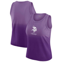 Minnesota Vikings WEAR by Erin Andrews x Gracie Hunt Women's Ombre Tank Top | NFL Near me