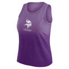 Minnesota Vikings WEAR by Erin Andrews x Gracie Hunt Women's Ombre Tank Top | NFL Near me