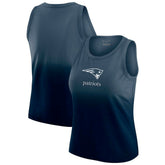 New England Patriots WEAR by Erin Andrews x Gracie Hunt Women's Ombre Tank Top | NFL Near me