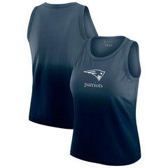 New England Patriots WEAR by Erin Andrews x Gracie Hunt Women's Ombre Tank Top | NFL Near me